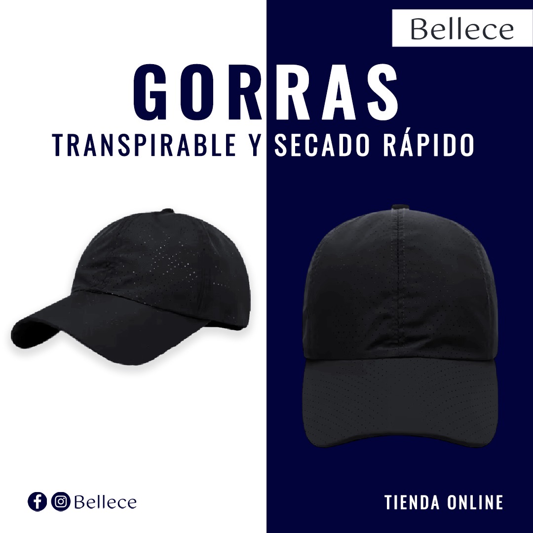 Gorra transpirable de secado rápido